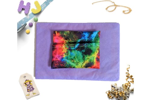 Buy  Cloth Pad Wrapper Rainbow Galaxy PUL now using this page